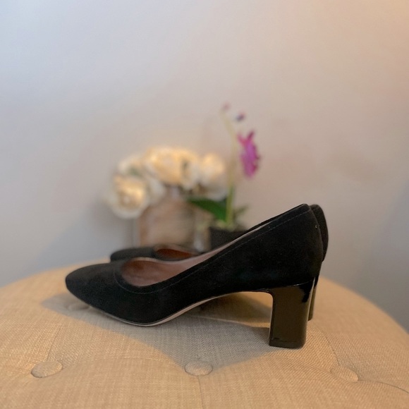 Donald J Pliner Black Suede Shoes - Size 6.5 - Picture 6 of 11